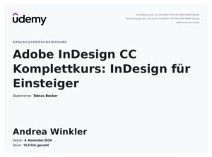 Adobe InDesign; Korrektorat für Publikationen